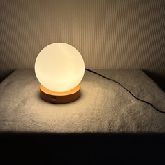 タッチセンサーライト　球形　ガラスボールランプの画像