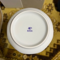 香蘭社 花瓶 新品 箱入り 高さ23cmの画像
