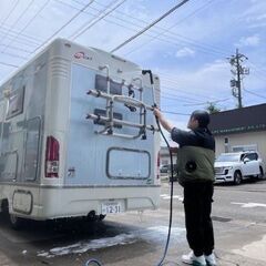 【急募】キャンピングカーをピカピカに！清掃・洗車スタッフ大募集！の画像