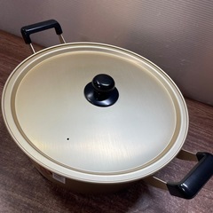 新品 アルミ鍋 30cm 両手鍋の画像