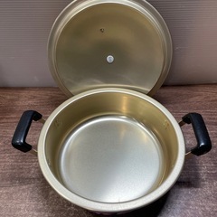 新品 アルミ鍋 22cm 両手鍋の画像