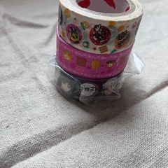 スーパーマリオ＆鬼滅　マスキングテープの画像