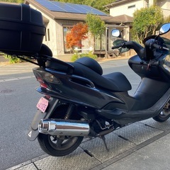 ヤマハ　マジェスティ125fi インジェクション 車　グレー　スクーター　熊本の画像