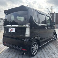 神奈川【自社ローン】保証人無可★全国対応★N-BOXカスタム【G SSパッケージ】Bluetooth/社外15インチAW/両側パワスラ/KENWOODナビ/ドラレコ/バックカメラマルチビュー/TV/ローダウン/社外マフラー/ETCの画像