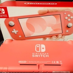 Switchライト　コーラルの画像