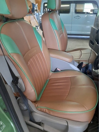 【カングー2 用】Cabana シートカバー アクセントデザイン オーダー品‼︎