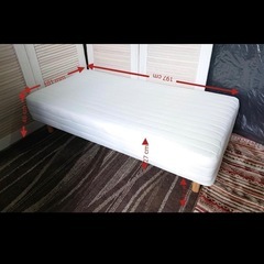 無印良品
シングルベッド　の画像