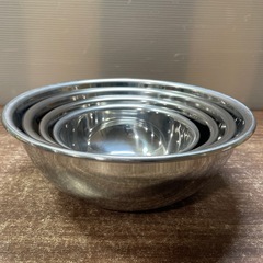 新品 ステンレス ボールセット ボウルセットの画像