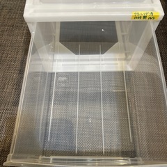 【衣類収納】【プラケース】※在庫2点★クリーニング済み【管理番号1203】野の画像