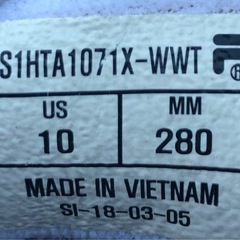 FILA【厚底スニーカー】美品の画像