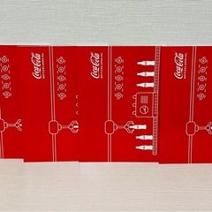 新品未使用 コカコーラ コカ・コーラ非売品 限定ノート4冊セットCocaColaの画像