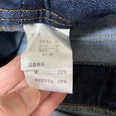 デニムミニスカートの画像