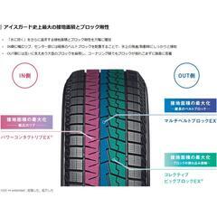 スタッドレスタイヤ【１５５／６５Ｒ１４】YOKOHAMA 新品４本工賃込総額【３４，１００円】の画像