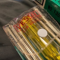 【工具】VESSEL 検電差替６本組（低圧）ドライバーセット No.1300【箱付き、未使用】（ベッセル、ヴィンテージ）の画像