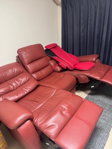 電動リクライニングソファー