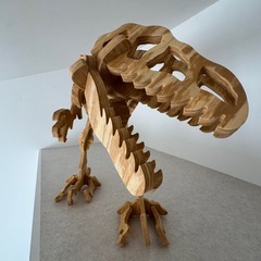 恐竜のBIGパズルの画像