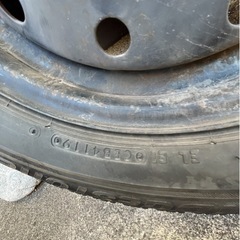 ブリヂストンVRXスタッドレスタイヤ 145/80/R13 スチール2019年の画像