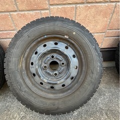 ブリヂストンVRXスタッドレスタイヤ 145/80/R13 スチール2019年の画像