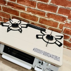 【リンナイ】二口ガスコンロ KG64TW2 2024年製の画像