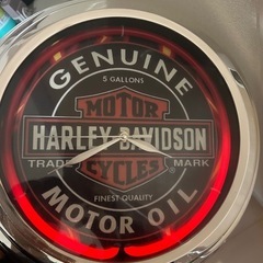 ハーレーダビッドソン　HARLEY-DAVIDSON 掛け時計の画像