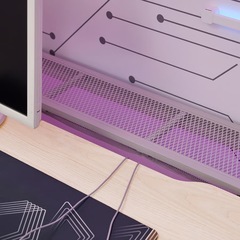 12.20まで IKEA UTESPELARE ゲーミングデスク　高さ調整可能の画像