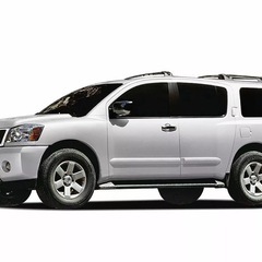 日産アルマダV8 5.6 LE  06’新車並行 交換OKの画像