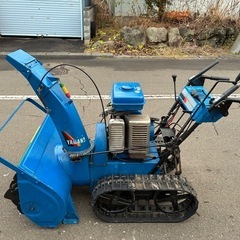 ヤマハ8馬力除雪機YT875！可動品！メンテナンス済み！の画像