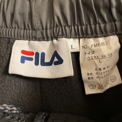 フィラ　FILA 裏起毛上下　Ｌサイズの画像