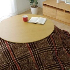 【未使用品】こたつ布団丸型　　　の画像