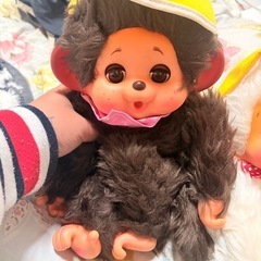モンチッチ ぬいぐるみ 2体セット レトロ 昭和の画像