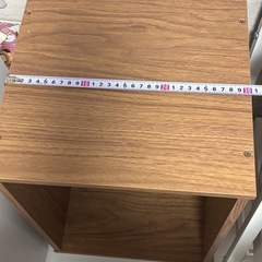 収納棚　茶色の画像