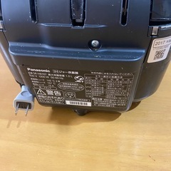 Panasonic 炊飯器　2017年製の画像