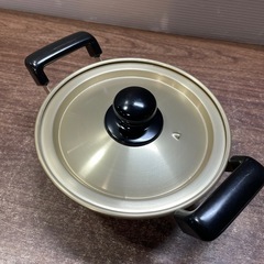 新品 アルミ鍋 14cm 両手鍋の画像
