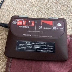 電気カーペット　モリタ　2畳相当の画像