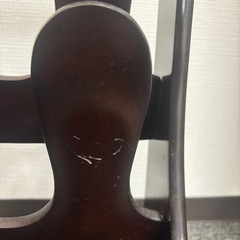 🌿木製 スリッパラック ダークブラウンの画像