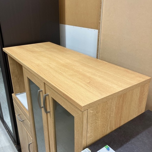 ニトリ キッチンカウンター 2枚扉 【トレファク堺福田店】