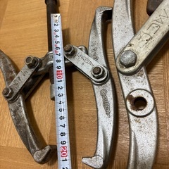 2本爪ギヤプーラー3本の画像
