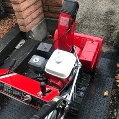 ホンダ除雪機HS 55JSセル付き動作OKの画像