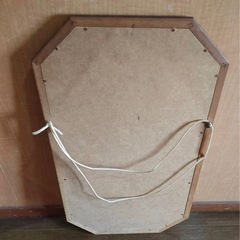 アンティーク柄 ウォールミラーの画像