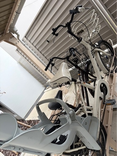 電動ではない　子供のせ　自転車