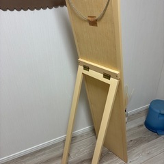 【500円/期限なし】スタンドミラー 姿見 全身鏡 フレームダメージありの画像