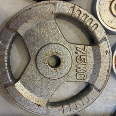 ダンベルプレート7.５キロの画像