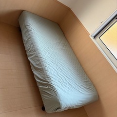 無印良品   シングルベッドの画像