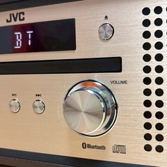 JVC NX-W30 コンポ Bluetooth対応 リモコン付 2022年製
の画像