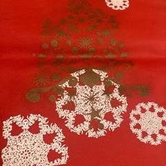 サンタブーツ型プレゼント袋の画像