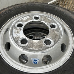 ■中古タイヤホイール■ ALCOA アルミホイール 16インチ 5.5J +115 5H  205/85R16 の画像