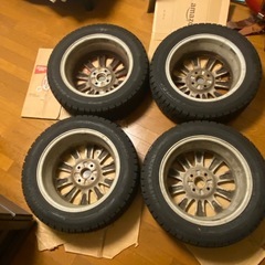 15インチアルミホイール4穴の画像