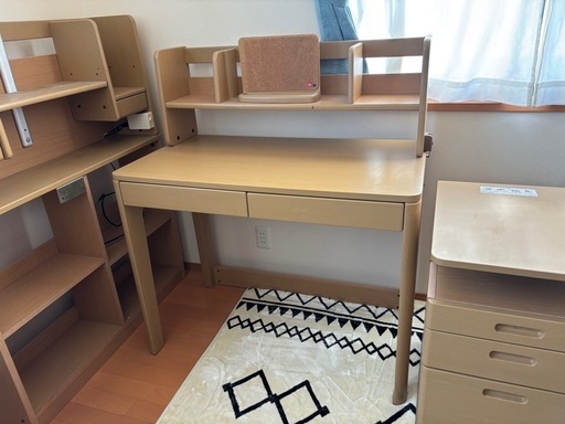 くろがね学習机の4点セット