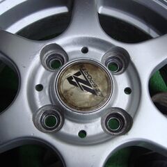 スタッドレス BLIZZAK VRX-2 145/80 R13 22年製 アルミ4本セットの画像