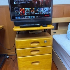 Panasonicテレビ（24インチ）とサウンドバーのセットの画像